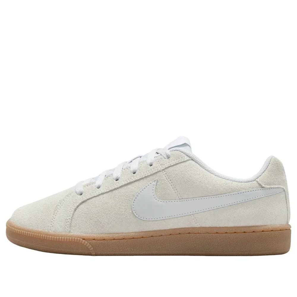 Nike Court Royale Womens Sz 12 Suede Pure Platinum Grey 916795-001 Sneakers NEW